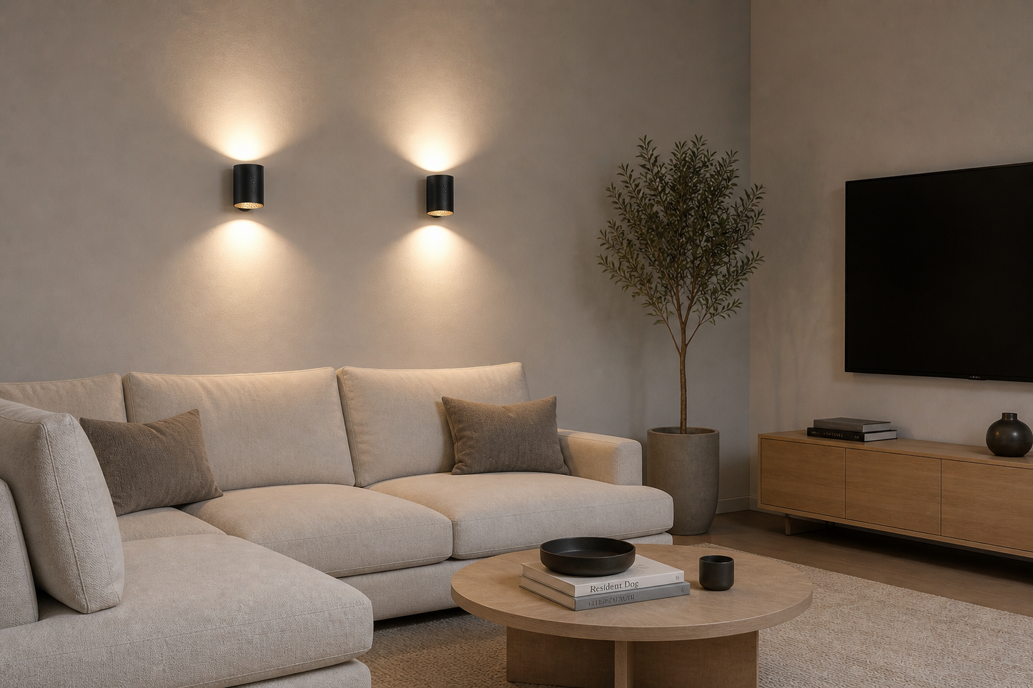 Kabellose Wandleuchte | USB Aufladbar | 360° Drehbar