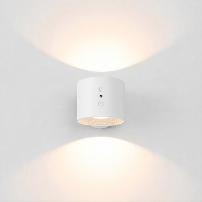 Kabellose Wandleuchte | USB Aufladbar | 360° Drehbar